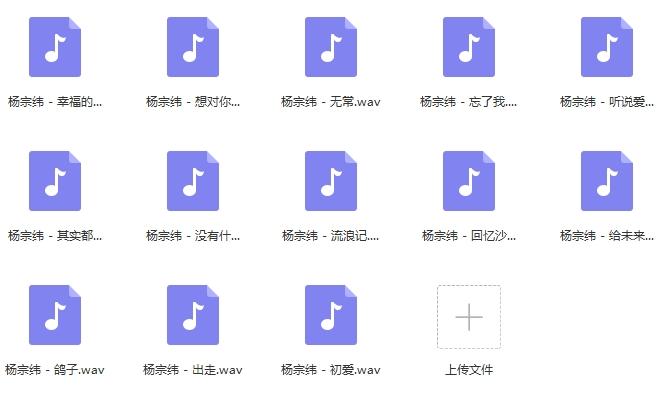 《杨宗纬》精选13首无损歌曲-免费音乐网