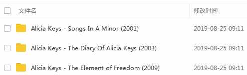 艾丽西亚·凯斯(Alicia Keys)3张精品专辑无损歌曲合集-免费音乐网